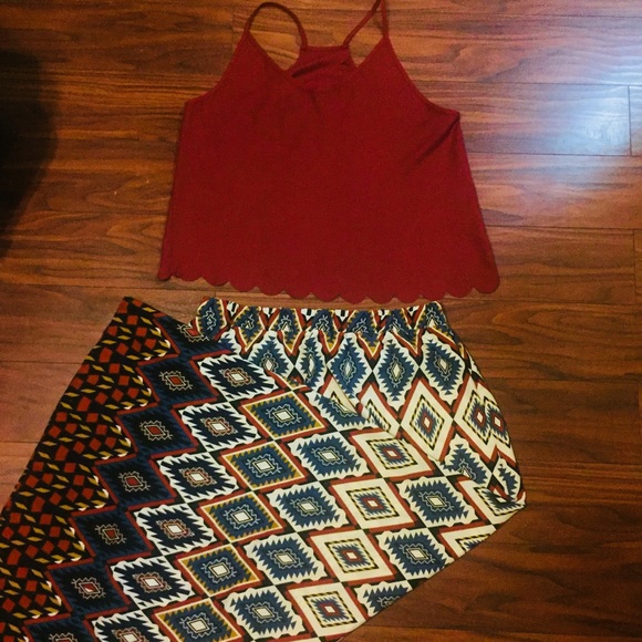 Vibrant Mandala Maxi Skit - Picture 6 of 6